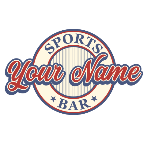 Personalized Sports Bar Giftware