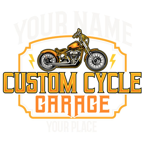 personalized Custom Cycle Garage BP design