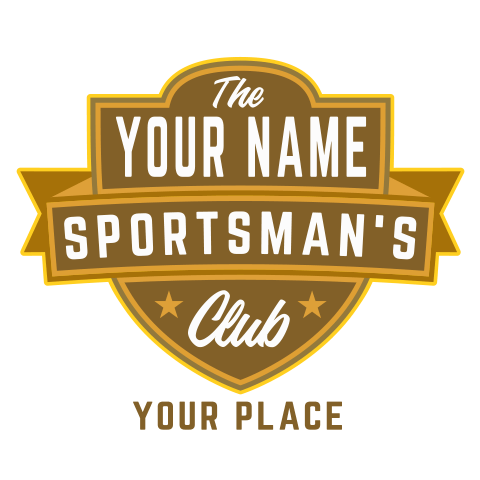 personalized Sportsman's Club design