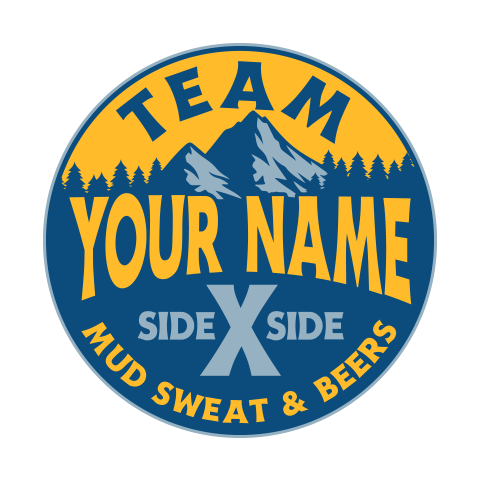 personalized Team Side By Side design