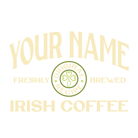 personalized Irish Coffee design