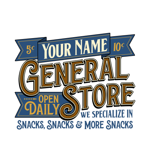 personalized General Store design