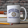 University White Ceramic Coffee Mug (single) ALT1 Thumbnail