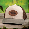 Racing Team Stone/Brown/Olive Structured Trucker Hat with Patch ALT1 Thumbnail