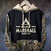 Camp Black/SFG Camo Adult 2-Tone Camo Hooded Sweatshirt ALT1 Thumbnail