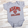 College Sports Grey Baby Bodysuit ALT1 Thumbnail