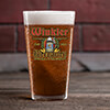 Biergarten Clear Pint Glass - Color Printed (single) ALT1 Thumbnail