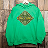 Celtic Cross Irish Green Adult Hooded Sweatshirt ALT1 Thumbnail