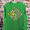 Celtic Cross Irish Green Adult Long Sleeve ALT1 Thumbnail