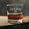 Irish Whiskey Clear Rocks Glass - Engraved (single) ALT1 Thumbnail