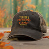 Bear Hunting Camp Brown/Camo Embroidered 2-Tone Camo Hat ALT2 Thumbnail