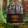 Bear Hunting Camp Brown/Camo Embroidered 2-Tone Camo Cuffed Beanie ALT1 Thumbnail