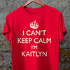 Can't Keep Calm Red Adult T-Shirt ALT1 Thumbnail