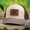 Classic Cycles Stone/Brown/Olive Structured Trucker Hat with Patch ALT1 Thumbnail