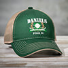 Golf Classic Dark Green/Khaki Embroidered Trucker Hat ALT1 Thumbnail