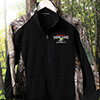 Fishing Classic Black/Realtree Camo Camo Microfleece Full Zip Jacket ALT1 Thumbnail