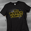 Star Family Black Adult Ladies Premium T-Shirt ALT1 Thumbnail