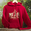 Family Farm Cardinal Red Adult Hooded Sweatshirt ALT1 Thumbnail