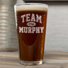 Team USA Clear Pint Glass - Engraved (single) ALT1 Thumbnail