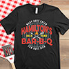 Few Have Died BBQ Black Adult Premium T-Shirt ALT1 Thumbnail