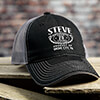 Distilled to Perfection Black/Charcoal Embroidered Trucker Hat ALT1 Thumbnail