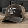 Distilled to Perfection Brown/Camo Embroidered 2-Tone Camo Hat ALT1 Thumbnail