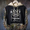 Distilled to Perfection Black/SFG Camo Adult 2-Tone Camo Hooded Sweatshirt ALT1 Thumbnail