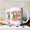 Christmas Cookie Company White Ceramic Coffee Mug (set of 2) ALT1 Thumbnail