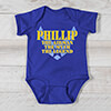 Airforce Myth Legend Royal Blue Baby Bodysuit ALT1 Thumbnail