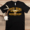 Deer Camp Black Adult Premium T-Shirt ALT1 Thumbnail