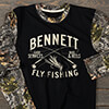 Fly Fishing Guide Black/SFG Camo Adult 2-Tone Camo Long Sleeve T-Shirt ALT1 Thumbnail