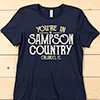 Your Country Navy Adult Ladies Premium T-Shirt ALT1 Thumbnail