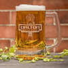 Service Station Clear Beer Mug - Engraved ALT1 Thumbnail