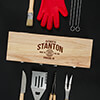 Authentic Brand Natural Hevea Hardwood 10 Piece BBQ Set ALT1 Thumbnail