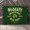 Irish Parts NA Tin Sign 16 x 12.5 ALT1 Thumbnail