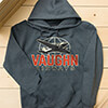 Airways Dark Heather Adult Hooded Sweatshirt ALT1 Thumbnail