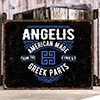 Greek Parts NA Tin Sign 16 x 12.5 ALT1 Thumbnail