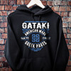 Greek Parts Black Adult Hooded Sweatshirt ALT1 Thumbnail