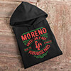 Portuguese Parts Black Adult Hooded Sweatshirt ALT1 Thumbnail