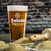 Pierogi Clear Pint Glass - Color Printed (single) ALT1 Thumbnail