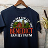 Life Is Better Farm Navy Adult T-Shirt ALT3 Thumbnail