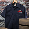 Life Is Better Farm Navy Embroidered Work Shirt ALT1 Thumbnail