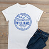 Vintage Lake White Adult T-Shirt ALT1 Thumbnail