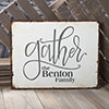 Gather NA Tin Sign 16 x 12.5 ALT1 Thumbnail