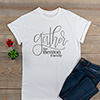 Gather White Adult T-Shirt ALT1 Thumbnail