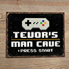 Gamer Man Cave NA Tin Sign 16 x 12.5 ALT1 Thumbnail