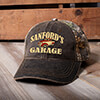 Classic Garage Brown/Camo Embroidered 2-Tone Camo Hat ALT1 Thumbnail