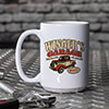 Classic Garage White Ceramic Coffee Mug (single) ALT1 Thumbnail