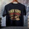 Classic Garage Black Adult T-Shirt ALT1 Thumbnail