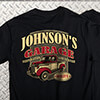 Classic Garage Black Adult Pocket T-Shirt ALT1 Thumbnail